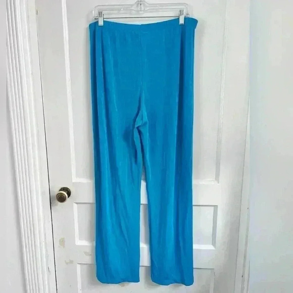 Chico's TRAVELERS NO TUMMY PANT Size 2 Agate Turquoise New with tag - Picture 5 of 5